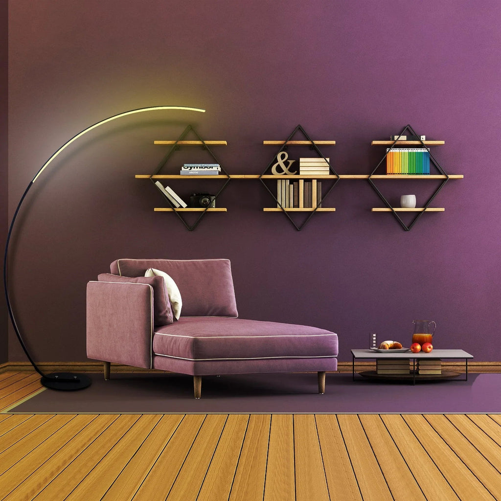 RGBW Curve Floor Lamp – 16 Million Colors